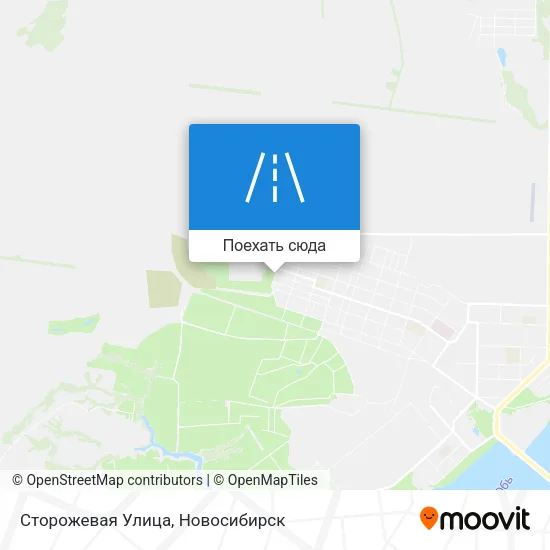 Карта Сторожевая Улица