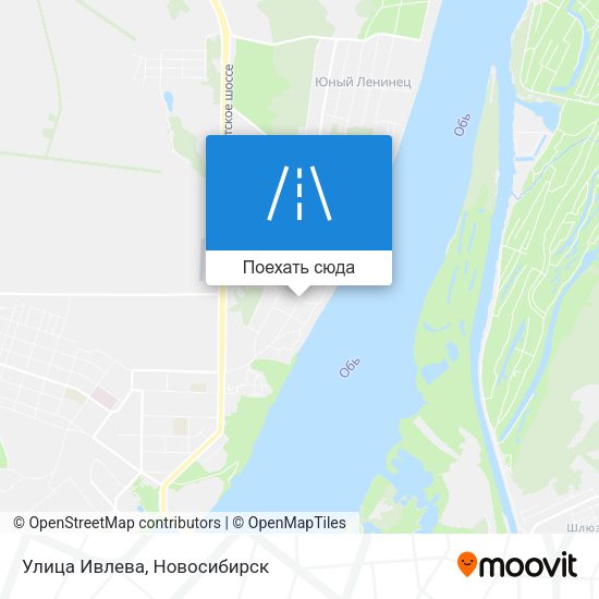 Карта Улица Ивлева
