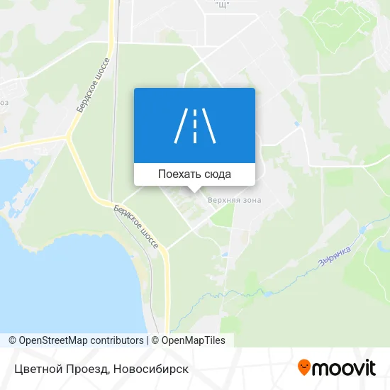 Карта Цветной Проезд