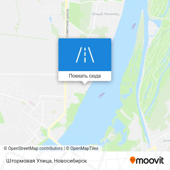 Карта Штормовая Улица