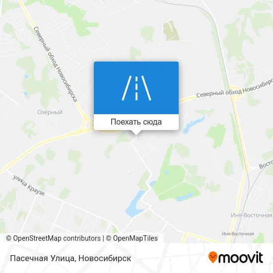 Карта Пасечная Улица