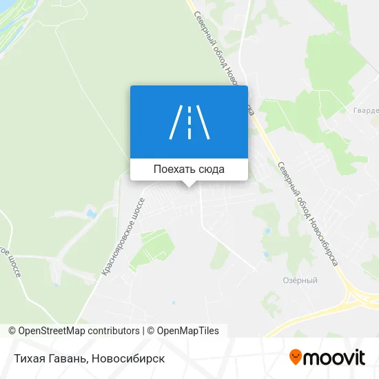 Карта Тихая Гавань