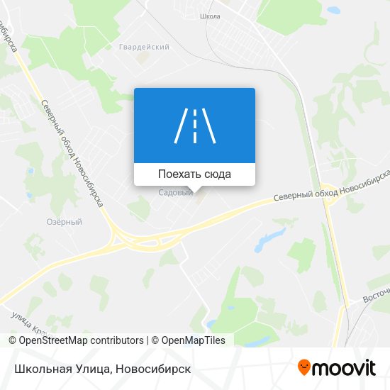 Карта Школьная Улица