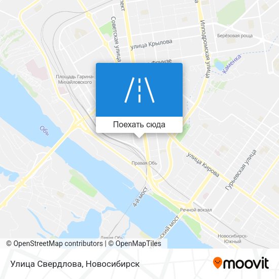 Карта Улица Свердлова
