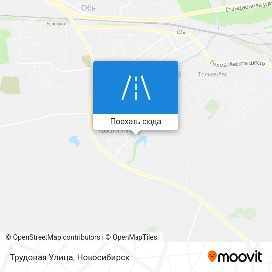 Карта Трудовая Улица