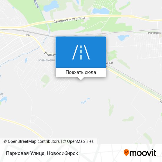 Карта Парковая Улица