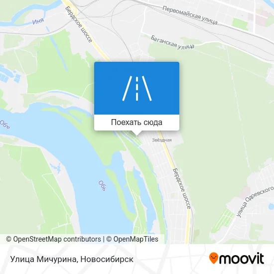 Карта Улица Мичурина