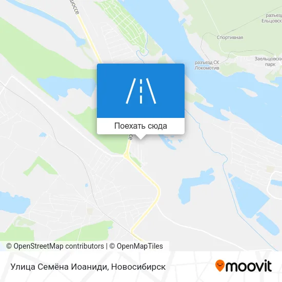 Карта Улица Семёна Иоаниди