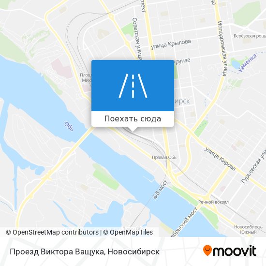 Карта Проезд Виктора Ващука