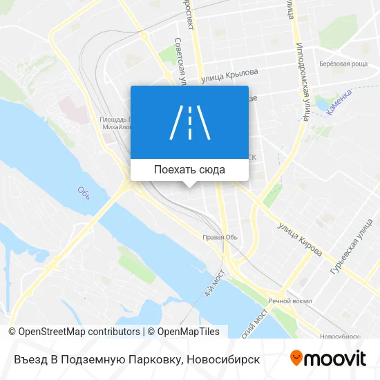 Карта Въезд В Подземную Парковку