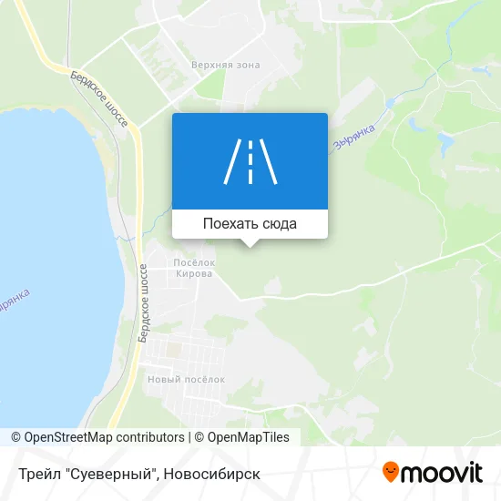 Карта Трейл "Суеверный"