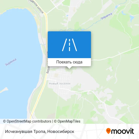 Карта Исчезнувшая Тропа