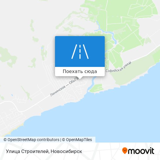Карта Улица Строителей