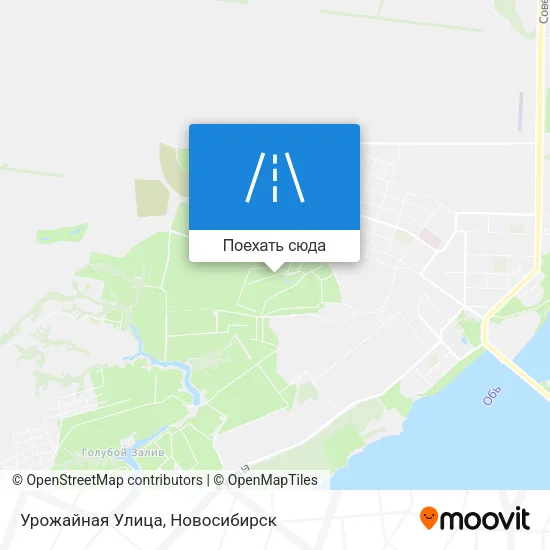Карта Урожайная Улица