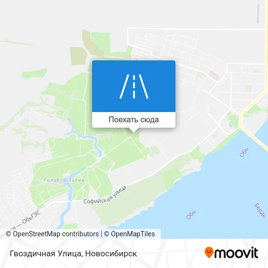 Карта Гвоздичная Улица
