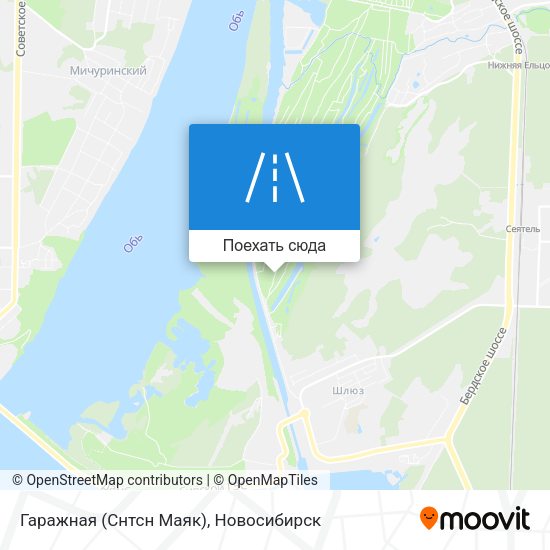 Карта Гаражная (Снтсн Маяк)