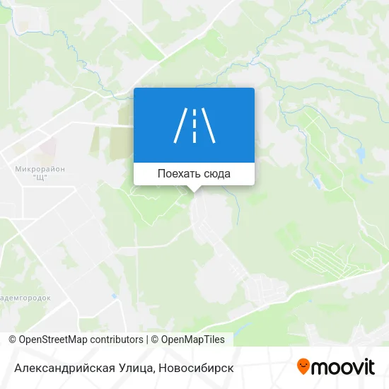 Карта Александрийская Улица