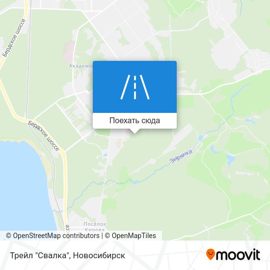 Карта Трейл "Свалка"