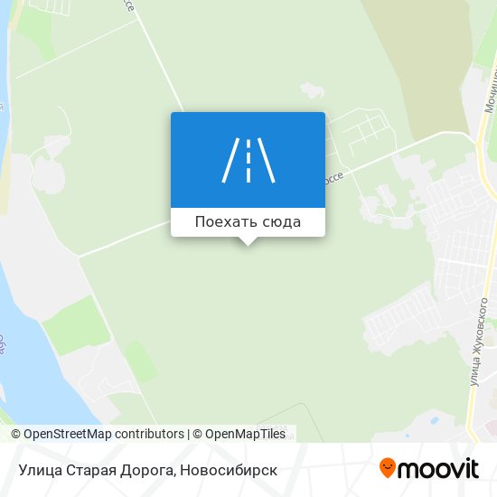 Карта Улица Старая Дорога