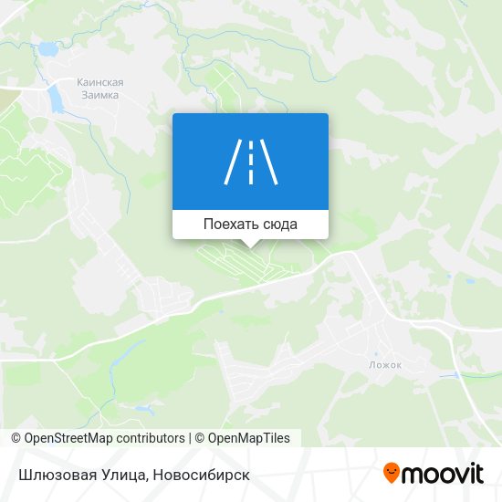 Карта Шлюзовая Улица