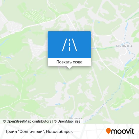 Карта Трейл "Солнечный"
