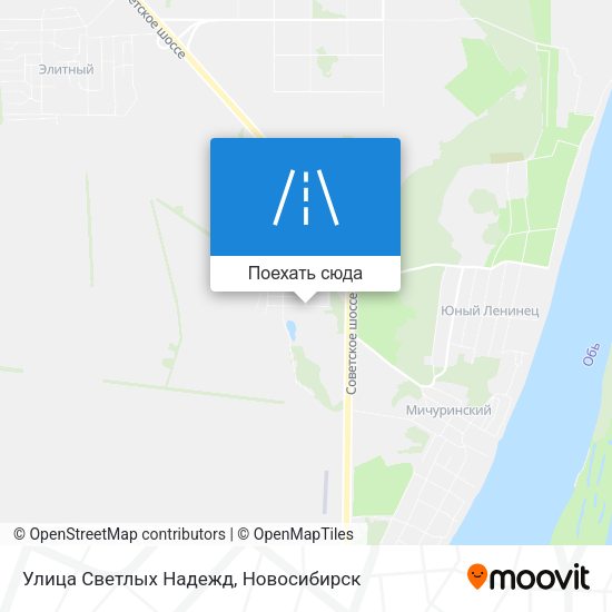 Карта Улица Светлых Надежд