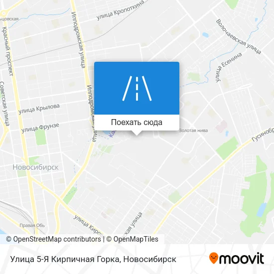Карта Улица 5-Я Кирпичная Горка