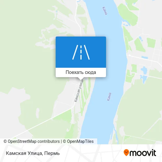 Карта Камская Улица