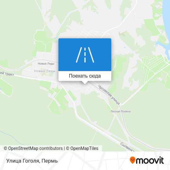 Карта Улица Гоголя