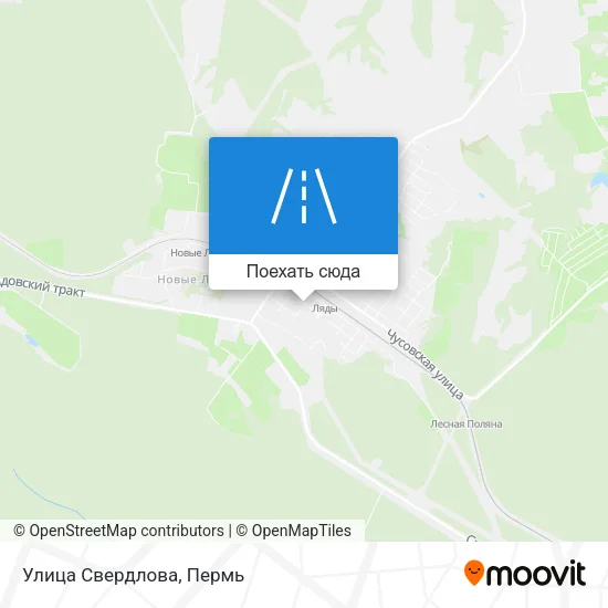 Карта Улица Свердлова