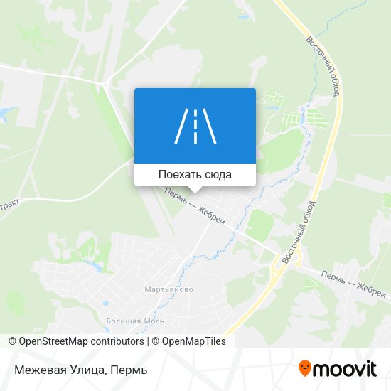 Карта Межевая Улица