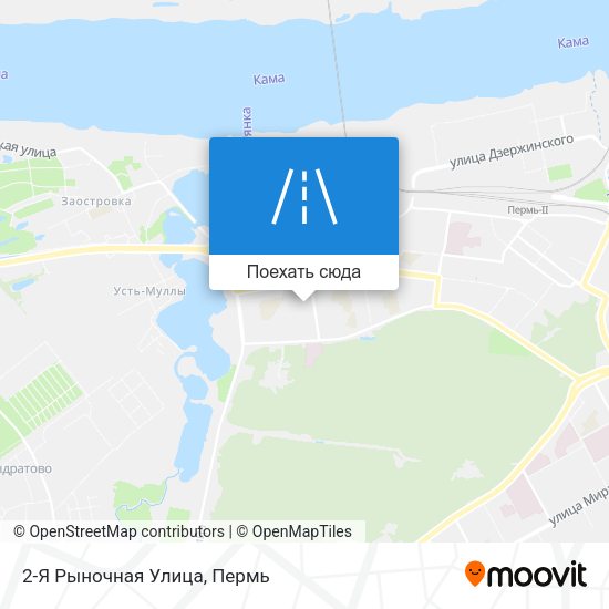 Карта 2-Я Рыночная Улица