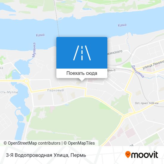 Карта 3-Я Водопроводная Улица