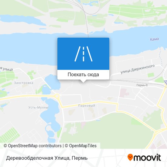 Карта Деревообделочная Улица