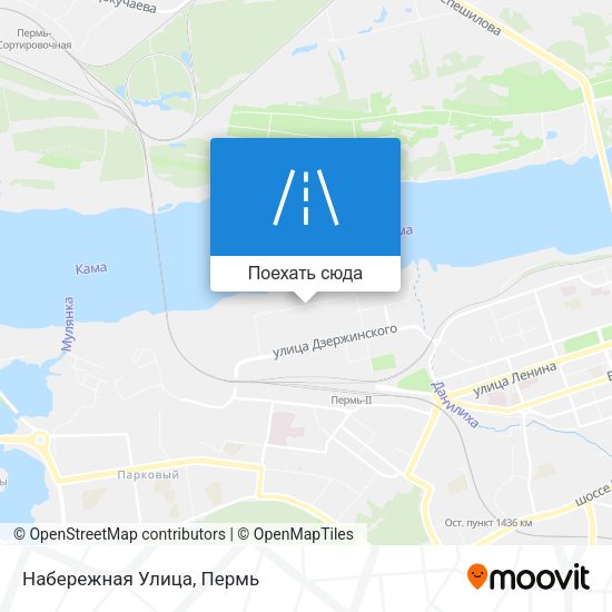 Карта Набережная Улица