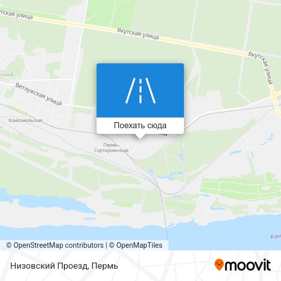 Карта Низовский Проезд