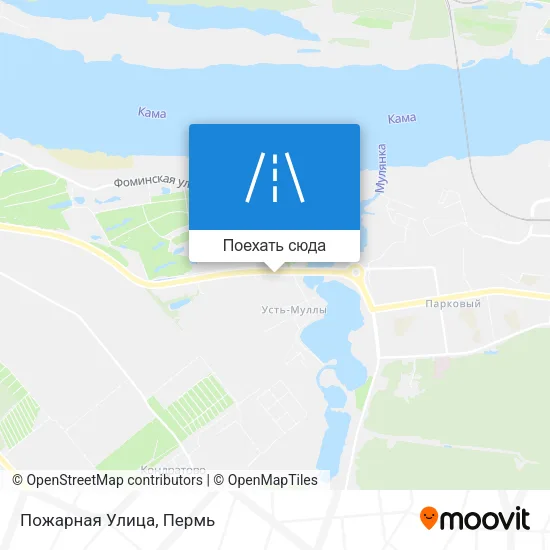 Карта Пожарная Улица