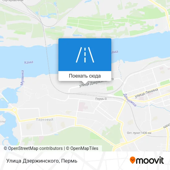 Карта Улица Дзержинского