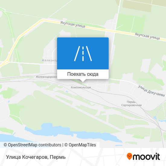 Карта Улица Кочегаров