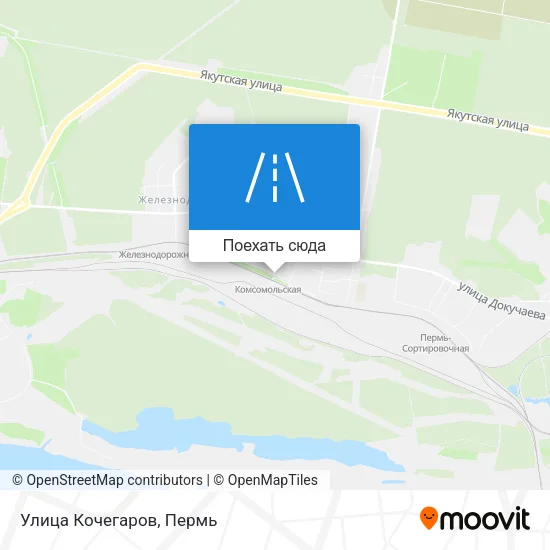 Карта Улица Кочегаров