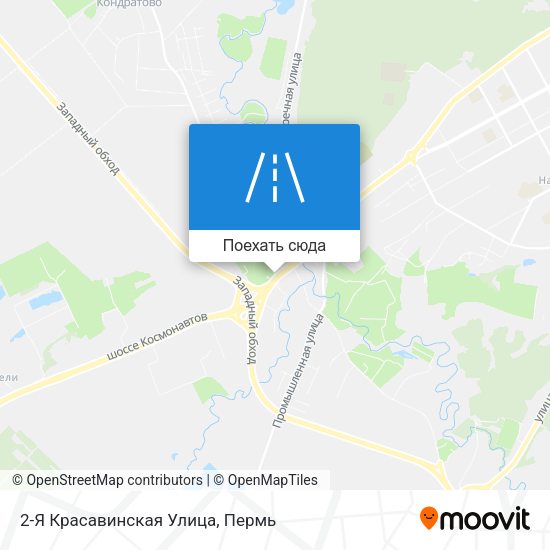 Карта 2-Я Красавинская Улица
