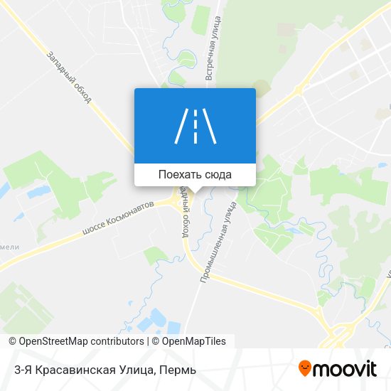 Карта 3-Я Красавинская Улица