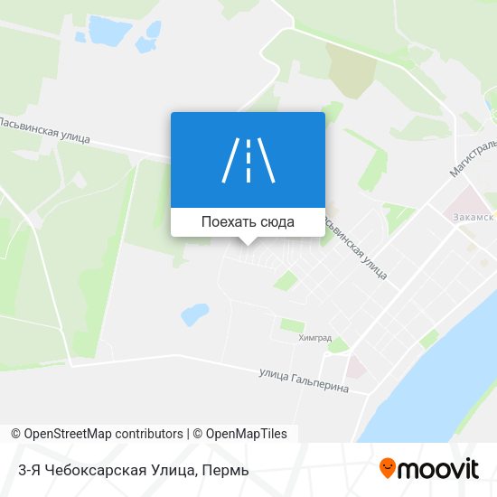 Карта 3-Я Чебоксарская Улица