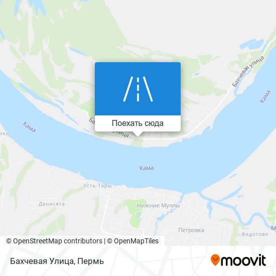 Карта Бахчевая Улица