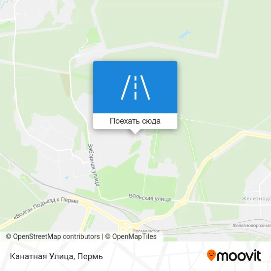 Карта Канатная Улица