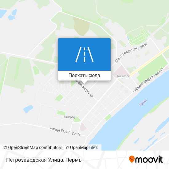 Карта Петрозаводская Улица