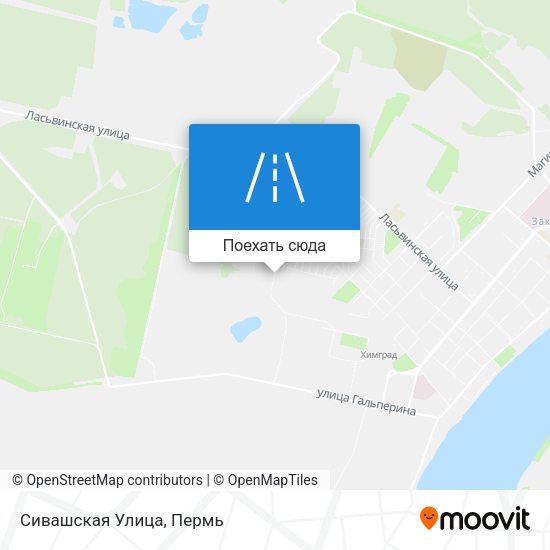Карта Сивашская Улица
