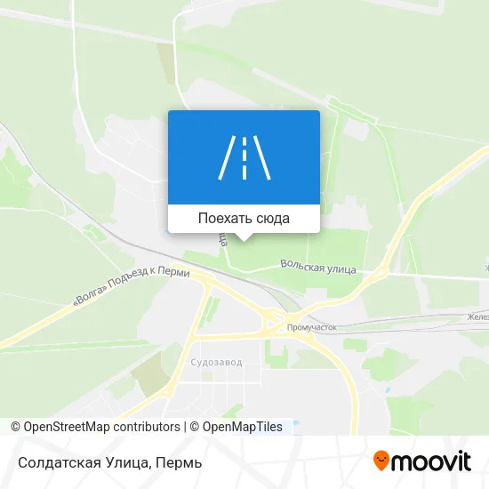 Карта Солдатская Улица