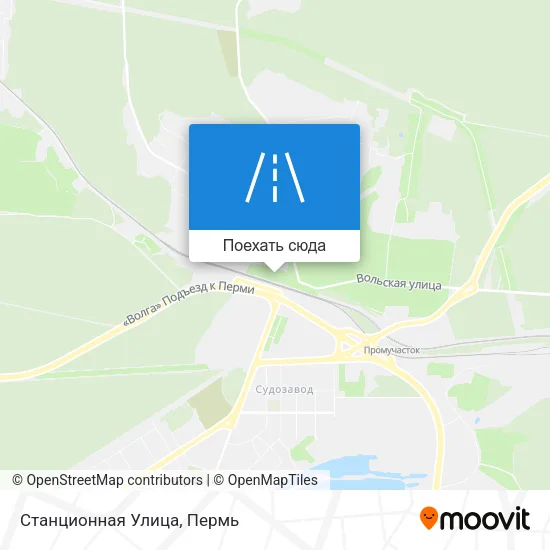 Карта Станционная Улица