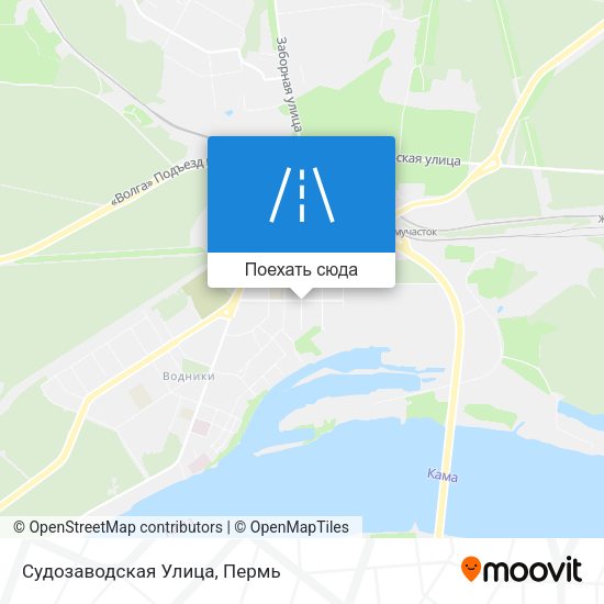 Карта Судозаводская Улица